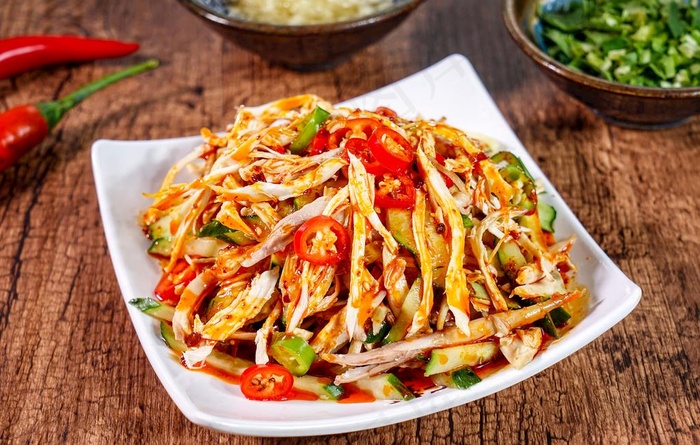 手撕鸡图片