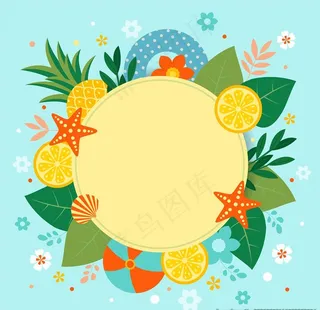 花圈多彩背景图片