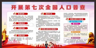 第七次全国人口普查图片