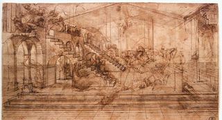 达芬奇手稿图片