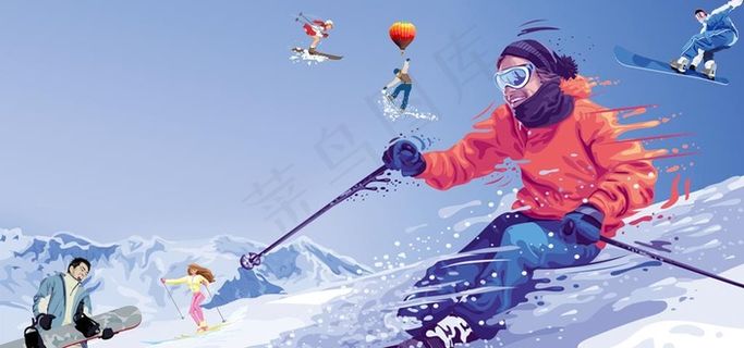 冰雪运动图片
