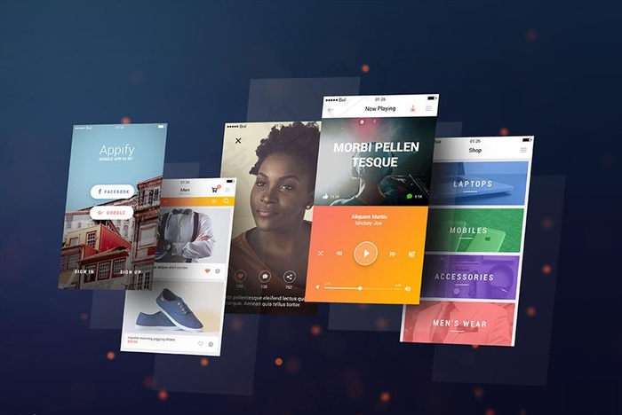 UI界面展示样机图片