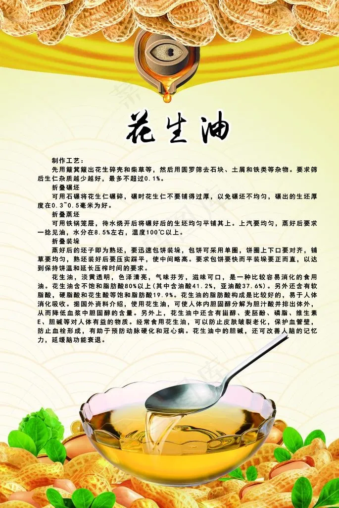 花生油简介图片(2756X3937(DPI:100))psd模版下载