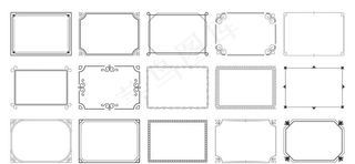 边框 相框 标题框 会话框图片