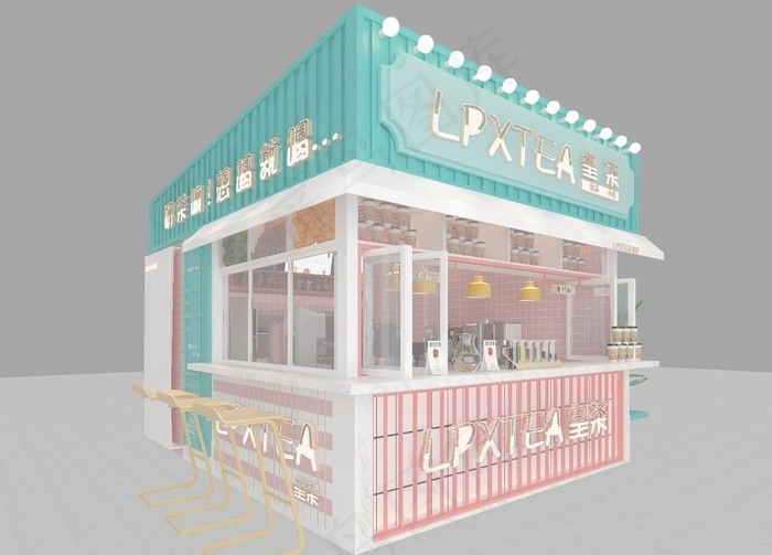 奶茶店图片