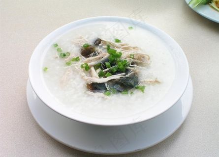 皮蛋瘦肉粥图片