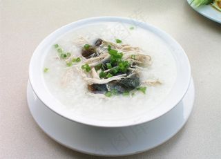 皮蛋瘦肉粥图片