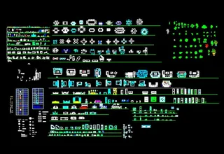 autocad各种常用图标图片