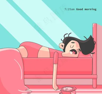 酣睡女子 宿醉图片