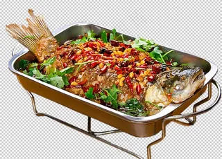烤鱼图片
