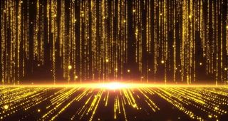 金色流光视频背景