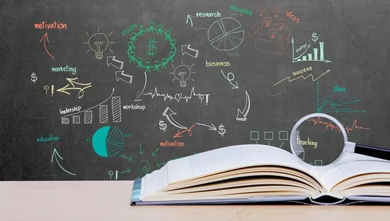 学校课堂教育学习背景图片