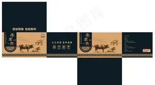 牛羊肉包装盒图片