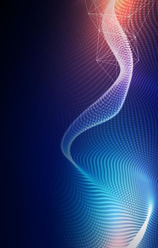 蓝色粒子光效炫酷背景图片