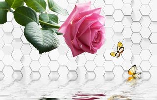 简约背景墙图片