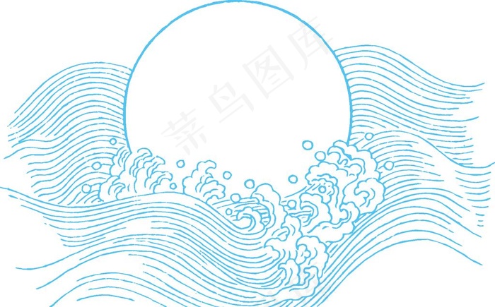 浪花图片