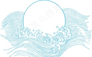 浪花图片