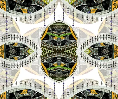 腰果图案 民族风图片