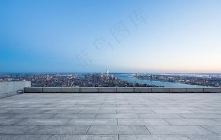 城市天台图片