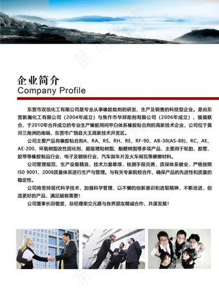 企业简介 画册图片