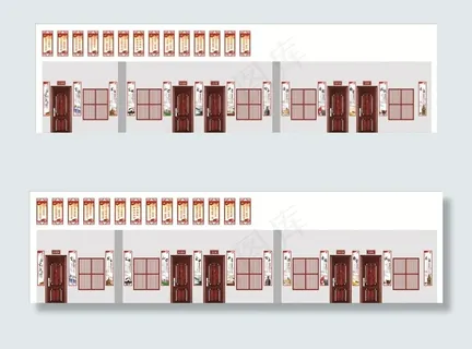 走廊文化墙图片