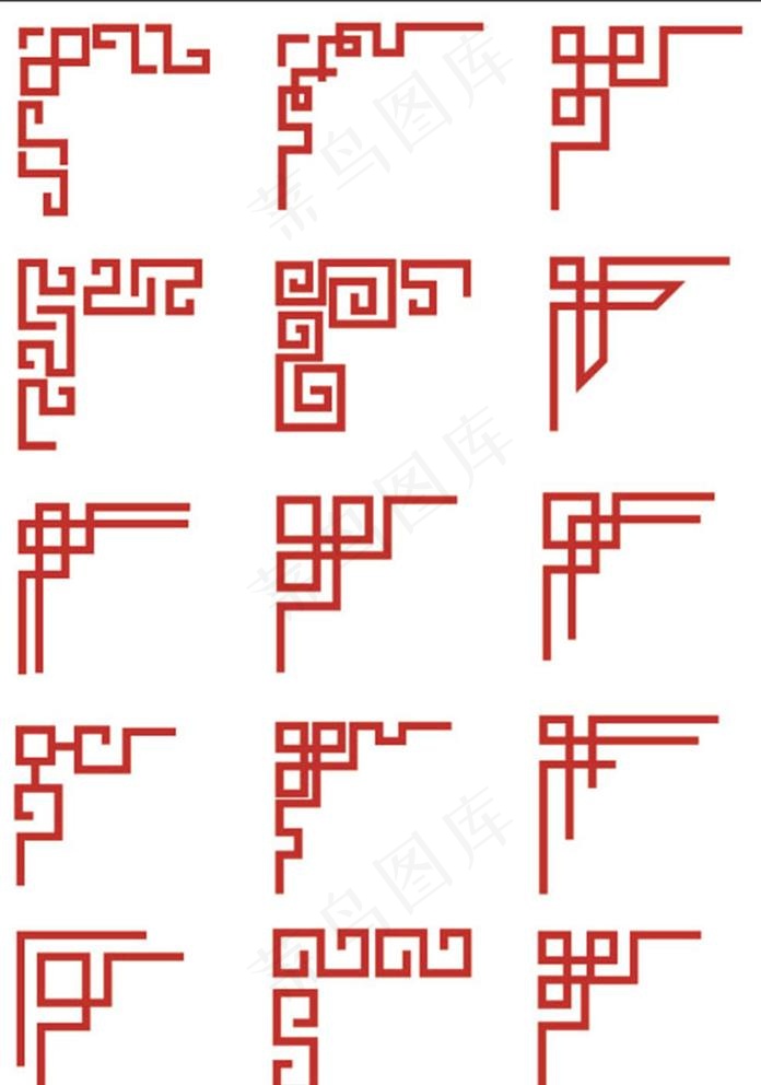 边框素材图片psd模版下载