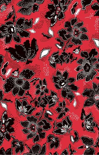 红底花图片