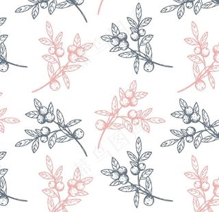 森系小清新植物背景图片