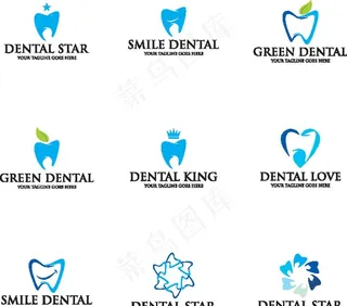 牙齿logo图片