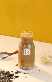 薏米珍珠奶茶图片