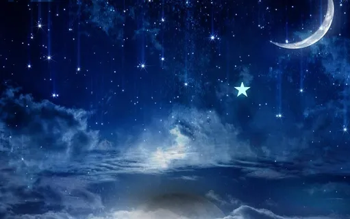 唯美梦幻星空海报图片