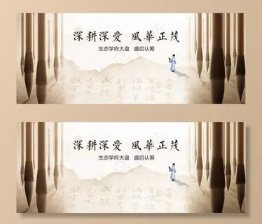 高考背景板图片