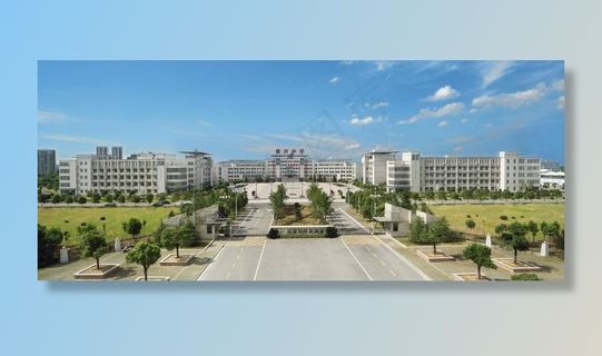 黄冈中学全景图图片