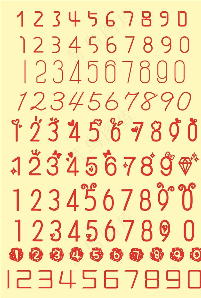数字艺术图片psd模版下载