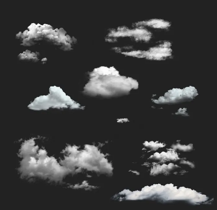 白云图片(6000X6000(DPI:72))psd模版下载