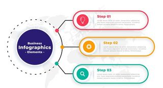 信息图模板 流程图片