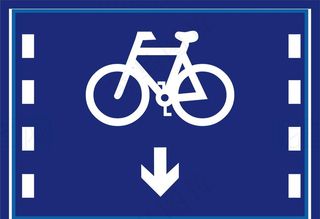 非机动车道图片