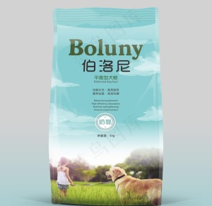 宠物食品狗粮包装海报图片