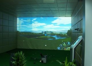 室内模拟高尔夫图片