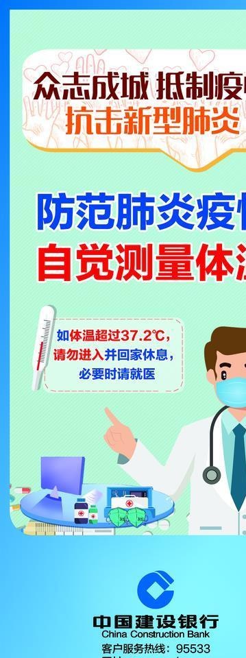 肺炎展架图片(3150X7086(DPI:100))psd模版下载