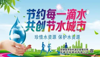 节约水图片