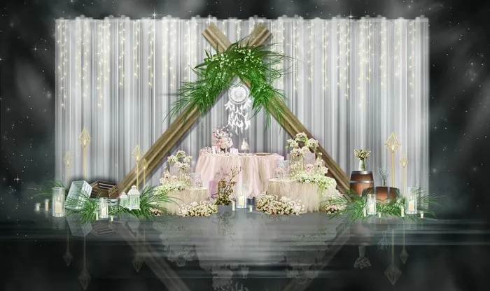 森系婚礼图片(2268X1417(DPI:72))psd模版下载