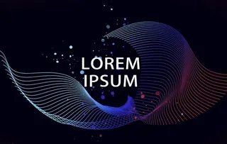 科技感线条背景图片