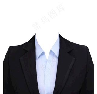 女士半身证件照西装图片