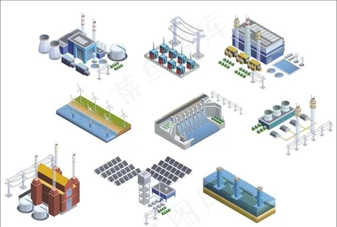 发电站图片