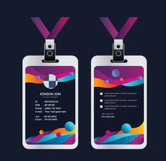 胸卡工作证图片