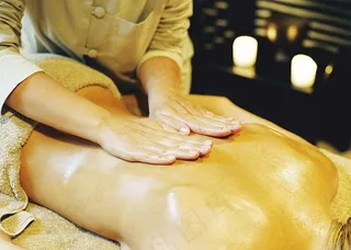 精油推背精油按摩SPA图片