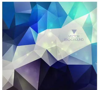 抽象3D立体几何图形图片