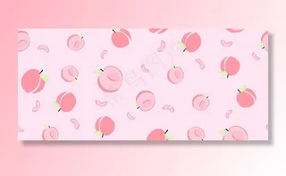 粉色水蜜桃图片