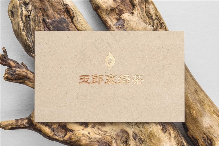 名片LOGO样机高端名片样机图片(4000X2787(DPI:72))psd模版下载